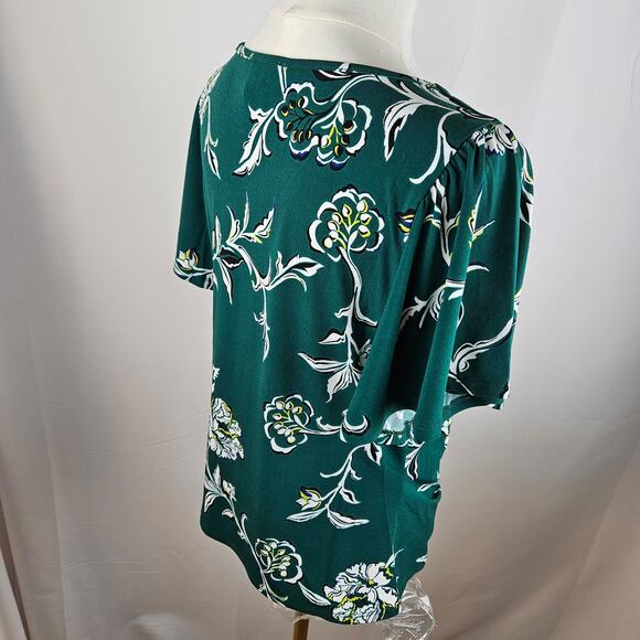 Women's White House Black Market Flair Sleeve Top, Size Med. - Picture 5 of 9